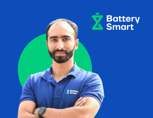 Battery Smart swapping station for electric vehicles in India.