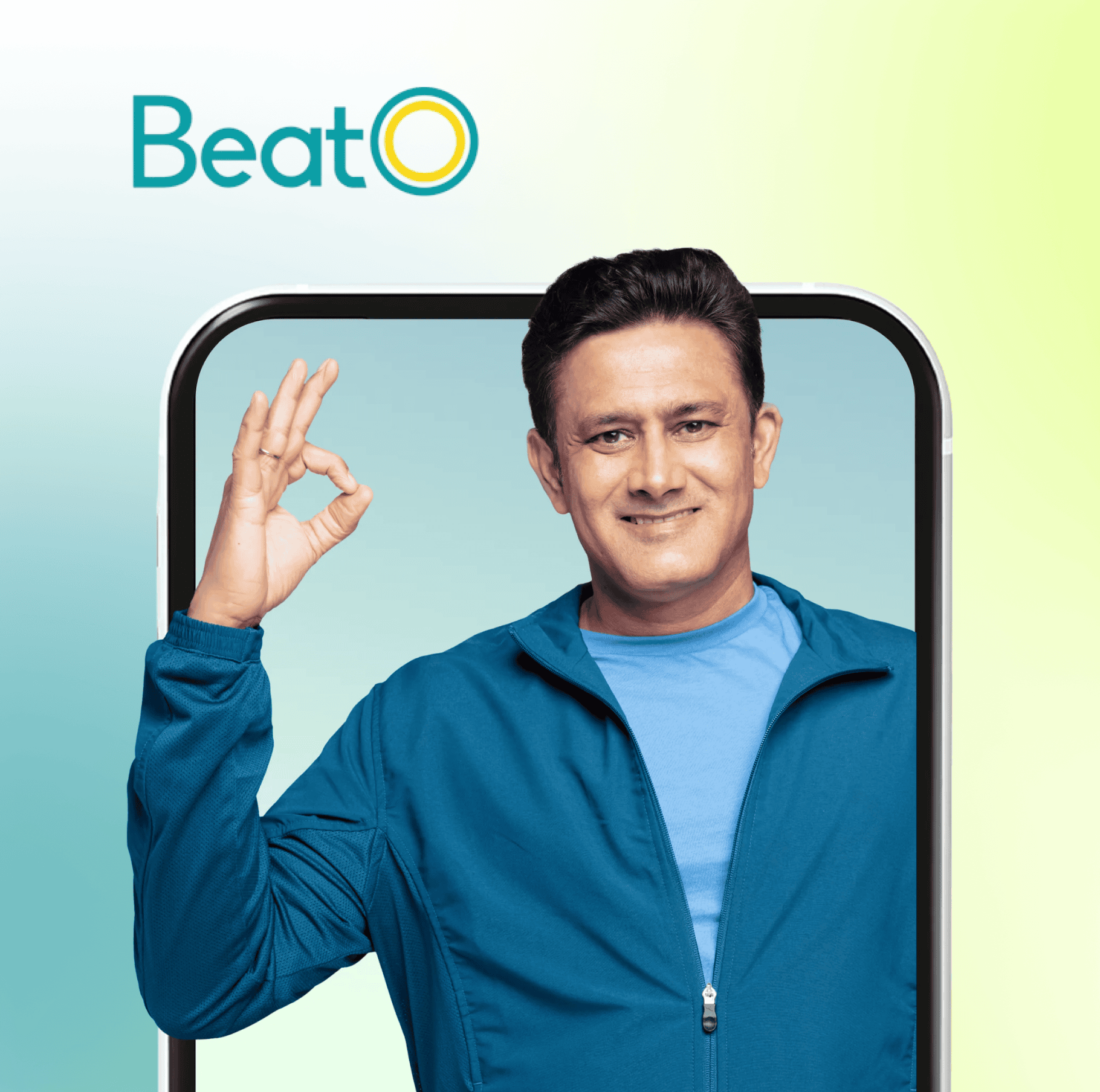 Graphic representing BeatO's smart digital diabetes management system.