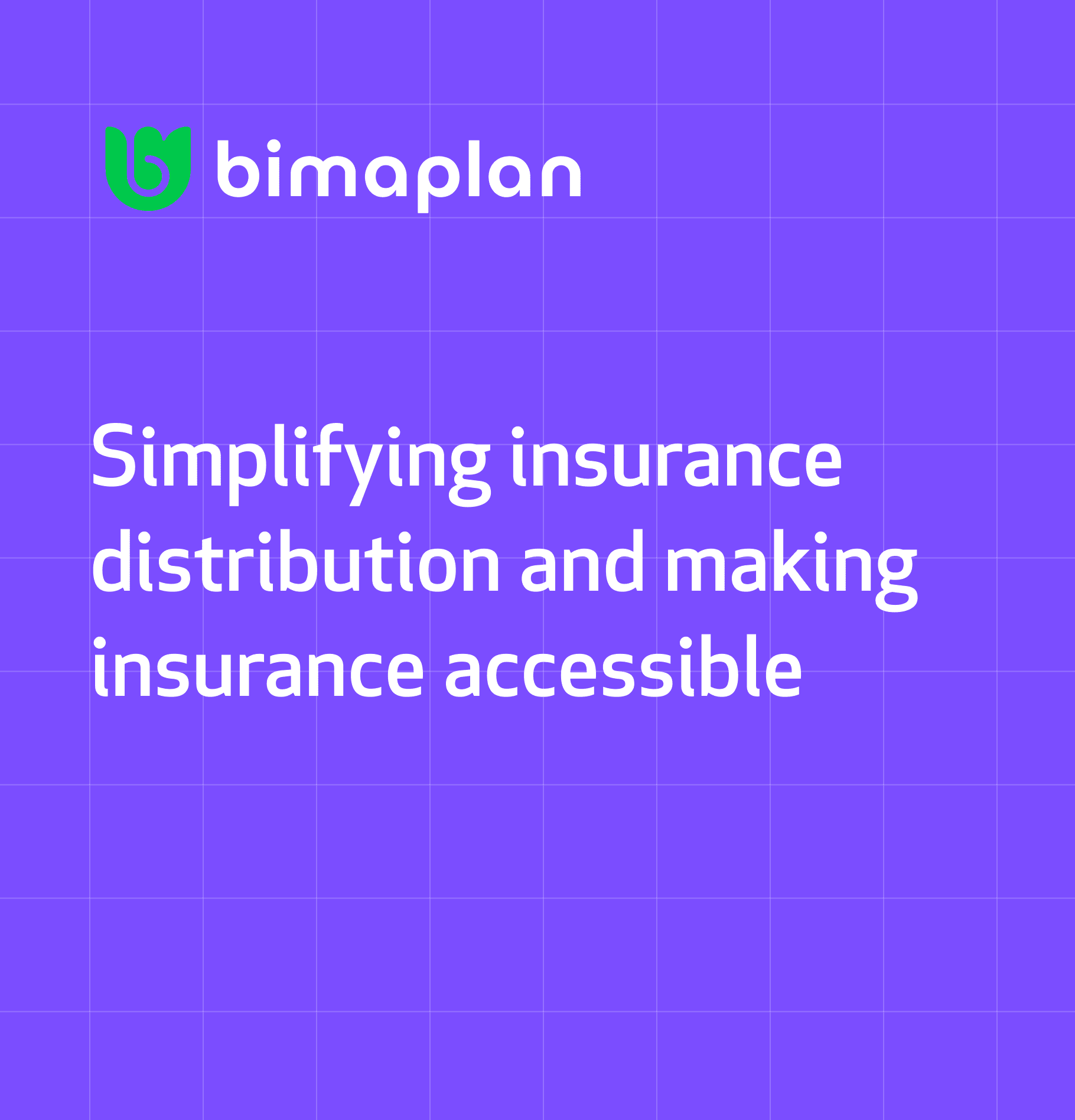 Graphic representing Bimaplan's embedded insurance technology driving digital adoption